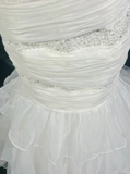 Retro Wedding Dress 1950s 1940s Mermaid Spaghetti Straps White Tulle Long Wedding Dresses Bridal Gowns Elegant Brides Gown HZ1121