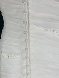 Retro Wedding Dress 1950s 1940s Mermaid Spaghetti Straps White Tulle Long Wedding Dresses Bridal Gowns Elegant Brides Gown HZ1121