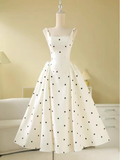 Cute Ball Gown Straps Satin Homecoming Dress Summer Middle School Formal 8th Grade Hoco Dresses Summer Homecoming Outfits HZ1121