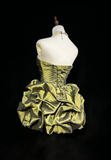 Cute Ball Gown Sweetheart Taffeta Olive Green Sleeveless Mini Short Formal 8th Grade Homecoming Dresses Summer Middle School Hoco Dress Homecoming Outfits HZ1121