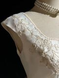 Classic Bridal Gown Ball Gown Square Neck Short Sleeves Tulle White Wedding Dresses Vintage Bridal Gowns HZ1121