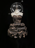 Vintage Ball Gown Sweetheart Taffeta Brown Sleeveless Mini Short Formal 8th Grade Homecoming Dresses Summer Middle School Hoco Dress Homecoming Outfits HZ1121