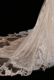 Timeless Bridal Gown Mermaid V Neck Long Sleeves Lace Long Wedding Dresses Elegant Brides Gowns HZ1121