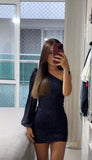 Sexy Sheath One Shoulder Navy Blue Sequin Mini Short Formal 8th Grade Homecoming Dresses Summer Middle School Hoco Dress Homecoming Outfits 18th Birthday Outfit HZ1121