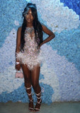 Pretty Sheath Scoop Neck Sleeveless Sequin Short Mini Formal 8th Grade Homecoming Dresses Summer Middle School Hoco Dress Homecoming Outfits HZ1121