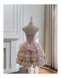 Cute Ball Gown Spaghetti Straps Pink Short Homecoming Dress Summer Middle School Formal 8th Grade Hoco Dresses Summer Homecoming Outfits HZ1121