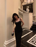 Elegant Mermaid Straps Black 23rd Birthday Dress Party Gown Birthday Outfits Birthday Dress Ideas For Women HZ1121