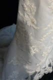 Classic Bridal Gown Mermaid Spaghetti Straps Satin White Wedding Dresses Minimalist Bridal Gowns HZ1121