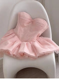 Cute Ball Gown Sweetheart Pink Lace Short Summer Birthday Dress Hoco Dress Birthday Outfit 21st Birthday Mini Party Dresses HZ1121