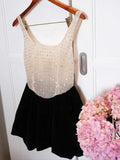 Cute A line Square Black Summer Homecoming Dress Velvet Hoco Dress Mini 18th Birthday Outfit Cocktail Dresses HZ1121