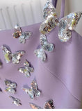 Cute A line Short Homecoming Dress Summer Sequin Butterfly Hoco Dresses Cocktail Dress For Senior Teens HZ1121