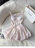 Cute A line Short Pink Floral Homecoming Dress Summer Hoco Dresses Cocktail Dress For Senior Teens HZ1121