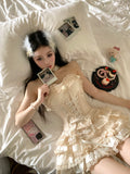 Cute Ball Gown Short Ruffles Homecoming Dress Summer Hoco Dresses Cocktail Dress For Senior Teens HZ1121