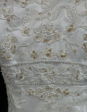 Pretty Wedding Dress High Low Strapless Ivory Long Wedding Dresses Bridal Gowns HZ1121