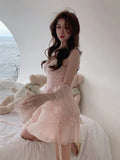 Cute A line Pink Chiffon Summer Short Homecoming Dress Hoco Dress Mini 18th Birthday Outfit Cocktail Dresses HZ1121