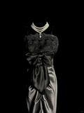Vintage Mermaid Spaghetti Straps Satin Gray Long Evening Party Gowns Evening Formal Dresses Prom Dress HZ1121