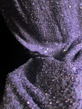 Vintage Mermaid Halter Sequin Lilac Backless Long Prom Dress Party Dress Graduation Dresses HZ1121