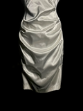 Sexy Sheath Halter Satin Short Homecoming Dresses Summer Hoco Dresses Cocktail Dress Birthday Outfits HZ1121