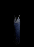 Pretty Mermaid Halter Navy Blue Sequin Backless Long Night Dinner Evening Dresses Formal Summer Wedding Guest Dresses Wedding Guest Outfits HZ1121