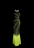 Retro Mermaid Spaghetti Straps Beaded 20th Birthday Dress Prom Dress Birthday Outfits For Women HZ1121