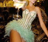 Sexy Sheath Spaghetti Straps Sequin Short Homecoming Dress Summer Hoco Dresses Cocktail Dress Birthday Outfits HZ1121