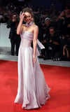 Pretty A line Strapless Lilac Prom Gown Party Dresses Formal Summer Wedding Guest Dresses Wedding Guest Outfits HZ1121