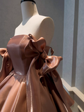 Sexy A line Spaghetti Straps Satin Corset Short Homecoming Dress Summer Hoco Dresses Cocktail Dress Birthday Outfits HZ1121