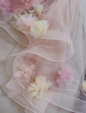Sexy A line Spaghetti Straps Pink Tulle Short Homecoming Dresses Summer Hoco Dresses Cocktail Dress Birthday Outfits HZ1121