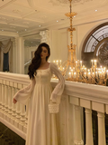 Sexy A Line White Square Chiffon 21st Birthday Dress Party Gown Birthday Outfits Birthday Dress Ideas For Women HZ1121