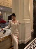 Sexy Sheath Pink Floral 21st Birthday Dress Party Gown Birthday Outfits Birthday Dress Ideas For Women HZ1121