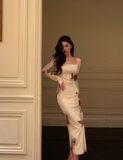Sexy Mermaid Floral 21st Birthday Dress Party Gown Birthday Outfits Birthday Dress Ideas For Women HZ1121