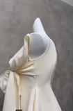Sexy Asymmetrical Neck A-Line Short Homecoming Dress Chiffon Birthday Dress Formal Dress HZ1121