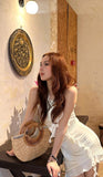 Sexy One Shoulder Bodycon Chiffon Short Birthday Dresses White Homecoming Dresses HZ1121