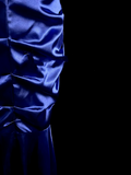 Elegant Glamour Mermaid Halter Royal Blue Satin Long Prom Dresses Party Dress Evening Dress HZ1121