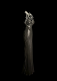 Elegant Glamour Mermaid Sweetheart Gray With Beads Long Prom Dresses Party Dress Evening Dress HZ1121
