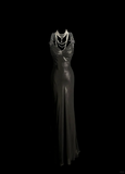 Elegant Glamour Mermaid Sweetheart Gray With Beads Long Prom Dresses Party Dress Evening Dress HZ1121