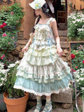 Vintage Ball Gown 2 Pieces Summer Holiday Dresses 16th Birthday Dress Lolita Dress Birthday Outfits HZ1121