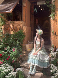 Vintage Ball Gown 2 Pieces Summer Holiday Dresses 16th Birthday Dress Lolita Dress Birthday Outfits HZ1121