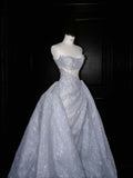 Gorgeous Ball Gown Sweetheart Sequin Long Prom Dress Party Dress Graduation Dresses HZ1121