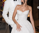 Dreamy Wedding Dress Ball Gown Off The Shoulder Lace Wedding Dresses Bridal Gowns HZ1121