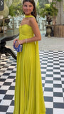 Classy A line Sweetheart Chiffon Long Prom Dresses Formal Summer Wedding Guest Dresses Wedding Guest Outfit HZ1121