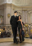 Classy Sheath Strapless Black Slit Long Prom Dresses Formal Gown Summer Wedding Guest Dresses Wedding Guest Outfit HZ1121