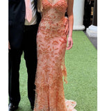Cute A line Spaghetti Straps Short Pink Sequin Formal 8th Grade Homecoming Dress Summer Middle School Hoco Dresses Birthday Outfits HZ1121