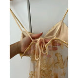 Cute A line Spaghetti Straps Short Gold Sequin Formal 8th Grade Homecoming Dress Summer Middle School Hoco Dresses Birthday Outfits HZ1121