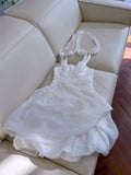 Pretty Sheath Straps White Summer 16th Birthday Dresses For Teens Hoco Dress Mini 18th Birthday Outfit Cocktail Dresses For Women HZ1121