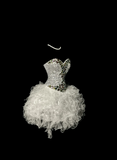 Pretty Ball Gown Sweetheart White Tulle Mini Short Formal 8th Grade Homecoming Dresses Summer Middle School Hoco Dress Birthday Outfits HZ1121
