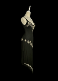 Vintage Sheath Spaghetti Straps 1950s Retro Classy Chiffon Prom Dresses Party Dress 21st Birthday Outfits Graduation Dresses HZ1121