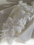 Cute Sheath Spaghetti Straps Floral White Formal Short 8th Grade Homecoming Dress Summer Middle School Hoco Dresses Birthday Outfits HZ1121