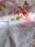 Elegant A line Straps Floral Pink Chiffon Sleeveless Long Evening Party Gowns Evening Formal Dresses Prom Dress HZ1121