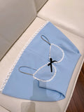 Trendy A line Spaghetti Straps Blue Formal Short 8th Grade Homecoming Dress Summer Middle School Hoco Dresses Cocktail Dress Birthday Outfits HZ1121